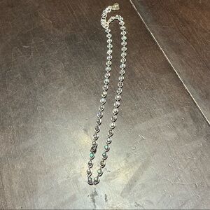 Chic Silver and Multi-colored Necklace by Love Poppy